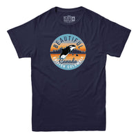 Beautiful British Columbia BC Whale T-shirt