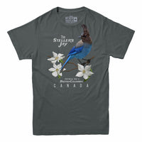 British Columbia Stellar Jay Provincial Bird T-shirt
