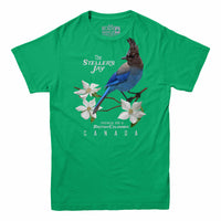 British Columbia Stellar Jay Provincial Bird T-shirt