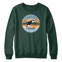 Beautiful British Columbia Whale Sweatshirt Hoodie
