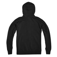 CBC Radio Canada White Hood Pattern Zip Hoody