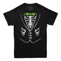 Halloween Bone Tuxedo T-shirt