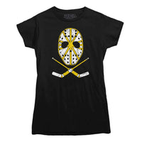 Retro Boston Hockey Goalie Mask T-shirt