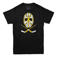 Retro Boston Hockey Goalie Mask T-shirt