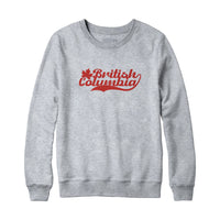 British Columbia Retro Baseball Logo Sweatshirt or Hoodie
