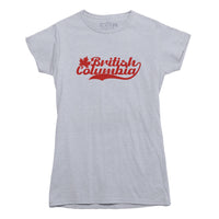 British Columbia Retro Baseball Logo T-shirt