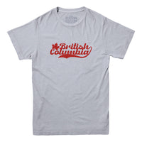 British Columbia Retro Baseball Logo T-shirt