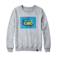 CBC 1958 Distressed Map Sweatshirt Hoodie
