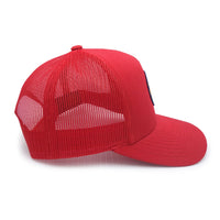 CBC 1974-86 Retro Gem Red Five Panel Trucker Cap