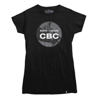CBC 1958 Vintage Round Map Logo T-shirt