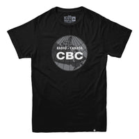 CBC 1958 Vintage Round Map Logo T-shirt