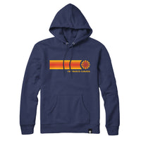 CBC 74 Retro Stripe Sweatshirt and Hoodie
