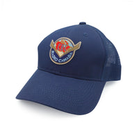 CBC Lightning Bolt Logo Navy Trucker Mesh Cap