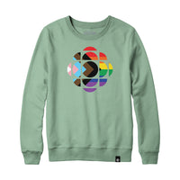 CBC Progress Pride Gem Logo Sweatshirt and Hoodie