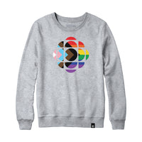 CBC Progress Pride Gem Logo Sweatshirt and Hoodie