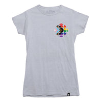 CBC Progress Pride Gem Left Chest Logo T-shirt