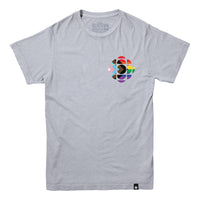 CBC Progress Pride Gem Left Chest Logo T-shirt