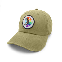 CBC Progress Pride Pigment Dyed Dad Cap