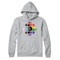 CBC Progress Pride Gem Logo Sweatshirt and Hoodie