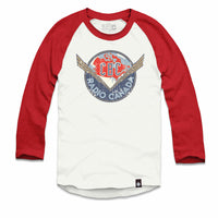 Vintage CBC Thunderbolt Logo Raglan Baseball Shirt