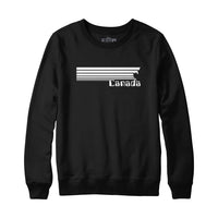 Canada 80s Retro Stripe Sweatshirt and Hoodie