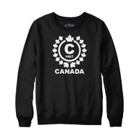 Canada Crest Sweatshirt and Hoodie