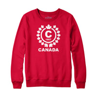 Canada Crest Sweatshirt and Hoodie