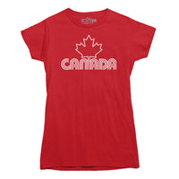 Canada Day Retro Design T-shirt
