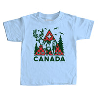 Canada Deer Kids T-shirt