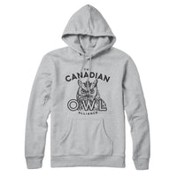 Canadian Owl Alliance Sweatshirt and Hoodie