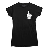 Middle Finger Cartoon T-shirt