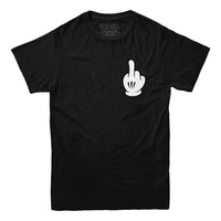 Middle Finger Cartoon T-shirt