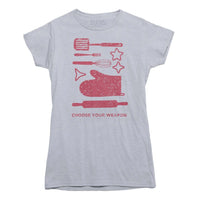Choose Your Weapon Baking T-shirt
