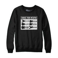 Choose Your Weapon Guitar Hoodie Sweatshirt