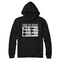 Choose Your Weapon Guitar Hoodie Sweatshirt