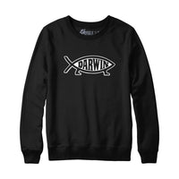 Darwin Fish Hoodie Sweatshirt