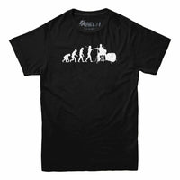 Evolution of a Drummer T-Shirt