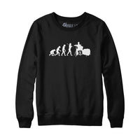 Evolution of a Drummer Hoodie Sweatshirt
