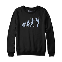 Evolution of a Guitarist Hoodie Sweatshirt