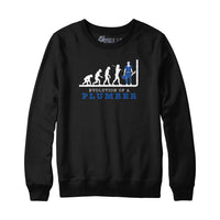 Evolution of A Plumber Hoodie Sweatshirt