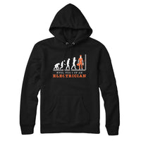 Evolution of an Electrician Hoodie Sweatshirt
