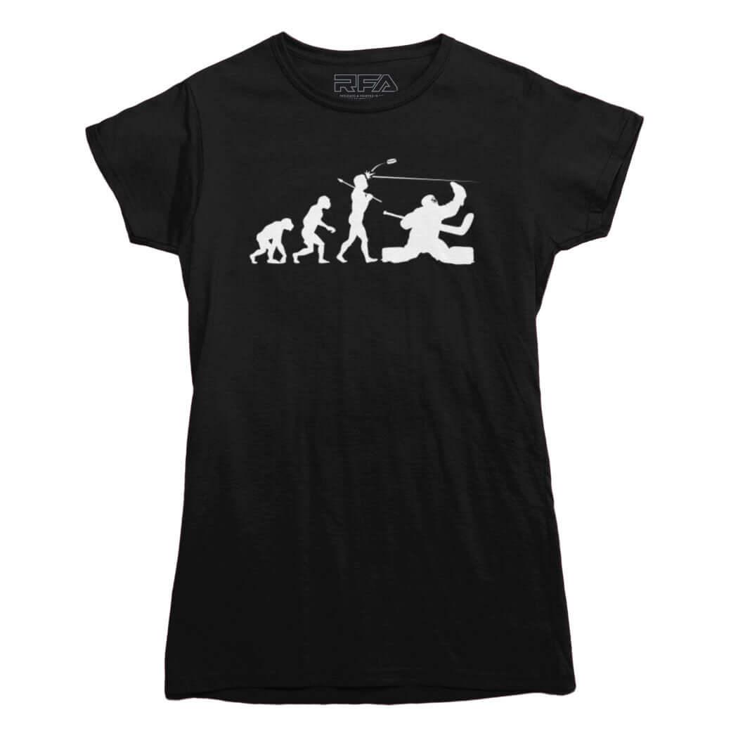 Evolution of A Hockey Goalie T-shirt