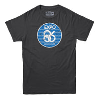 Expo 86 Retro Stripe Logo T-shirt