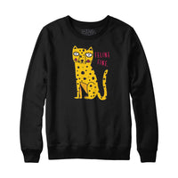 Feline Fine Sweatshirt Hoodie