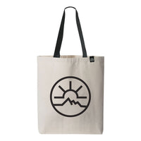 Heartland Icon Logo Canvas Tote Natural with Black