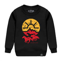 Heartland Running Horses Kids Sweatshirt
