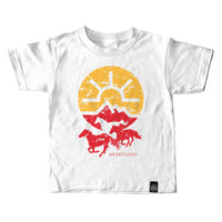 Heartland Running Horses Kids T-shirt