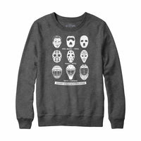 Hockey Goalie Mask Evolution Sweatshirt