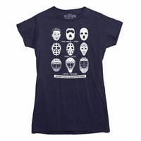 Hockey Goalie Mask Evolution T-shirt