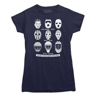 Hockey Goalie Mask Evolution T-shirt